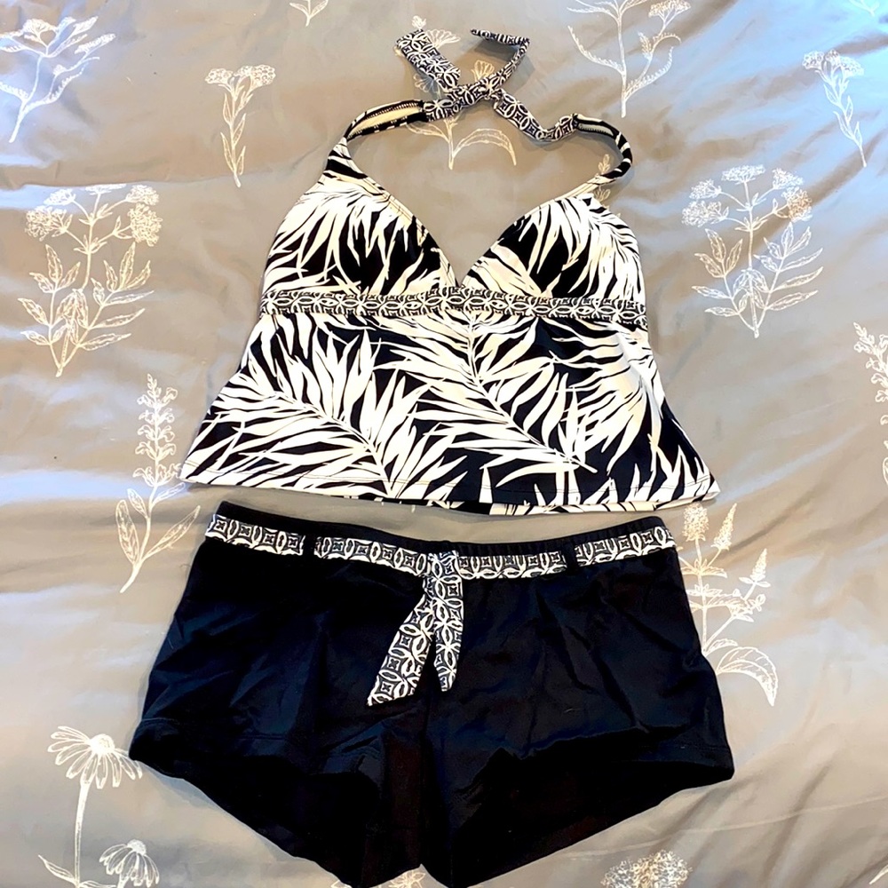 Jag brand Tankini with boy shorts!